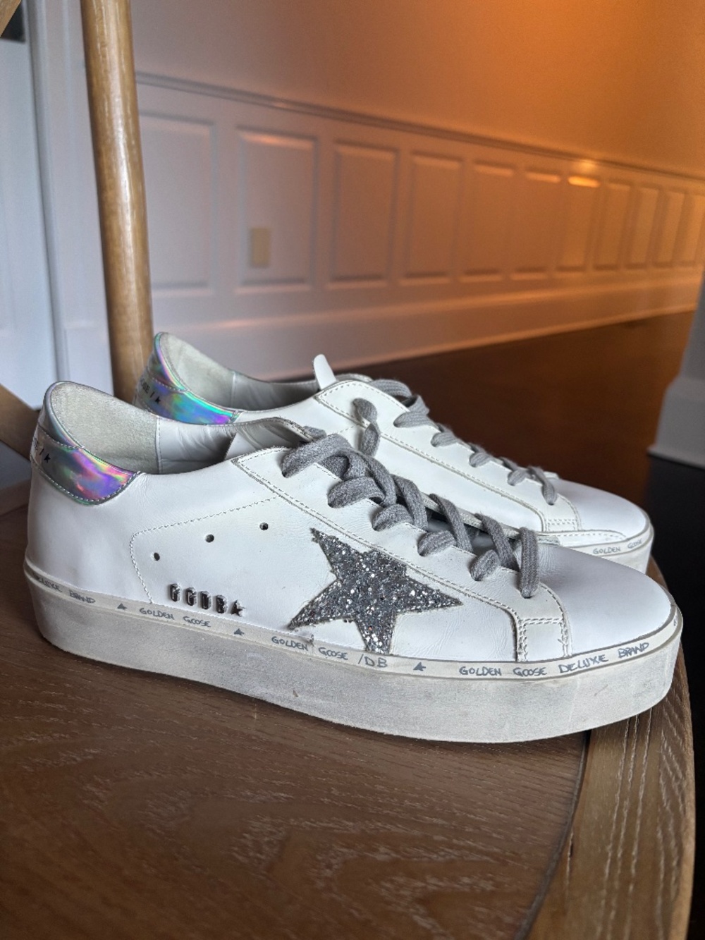 Golden Goose Hi Star Platform Sneakers